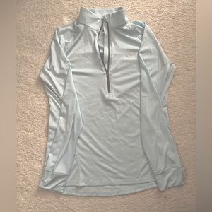 Under Armour Quarter Zip- light blue